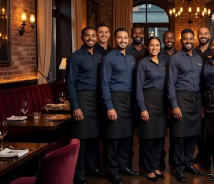 The Grand River Room team welcoming guests with warm hospitality
